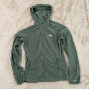 The North Face Women's Olive Green Fleece Jacket